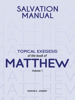 cover image of Salvation Manual